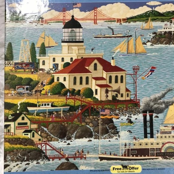 NWOT Hometown Collection Bird in Hand Quilts Point Bonita Mattie's Tavern Set - Picture 3 of 16